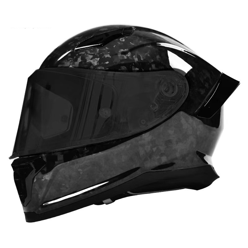 Topi keledar Motosikal Gentian Karbon MT30 Casco Moto DOT Topi Muka Penuh