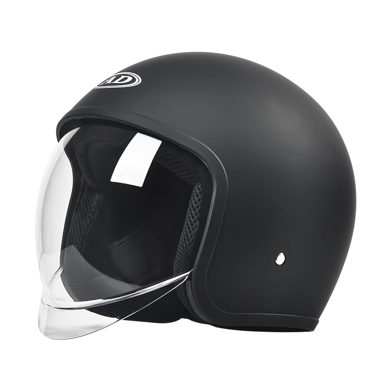 Topi keledar Motosikal Muka Terbuka Retro FG05 Topi keledar Motocross Double Visors