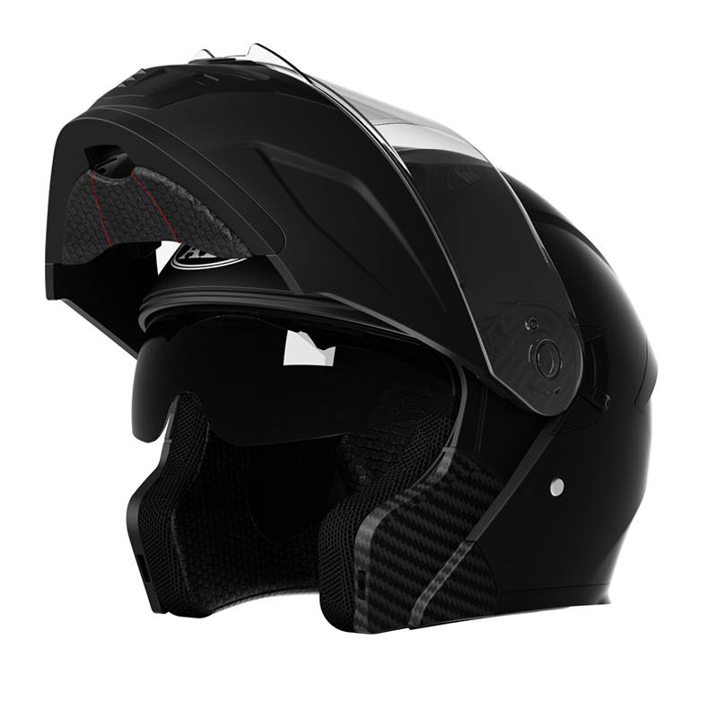 K9 Safety DOT Standard Flip Up Motosikal Topi Keledar Visor Berganda Motocross
